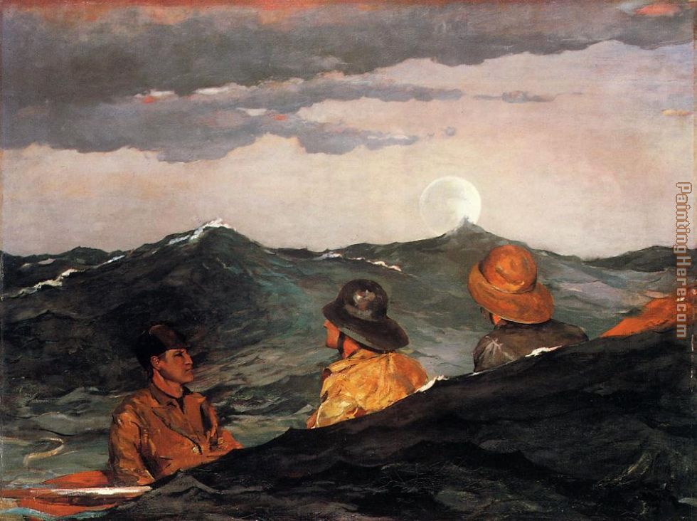 Winslow Homer Kissing the Moon